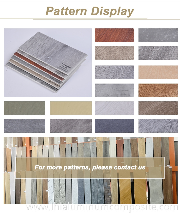 cheap factory price tiles and marbles spc flooring vinyl rigid core plank